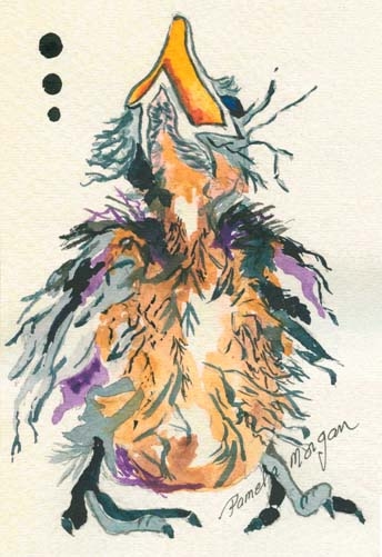 Click here to view Baby Blackbird by Pamela Morgan