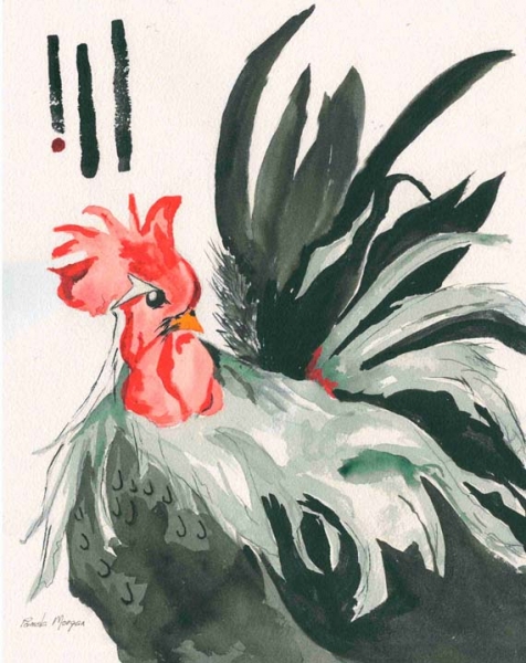 Click here to view Black Rooster by Pamela Morgan
