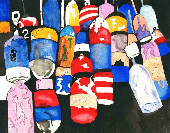 Click here to view Buoys by Pamela Morgan