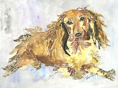 Click here to view Mr LH Dachshund by Pamela Morgan