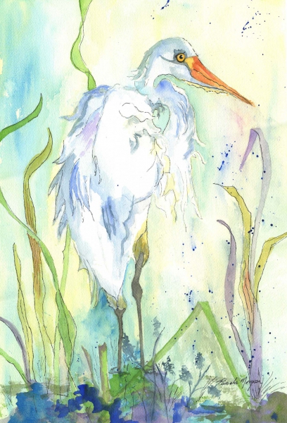 Click here to view Egret by Pamela Morgan