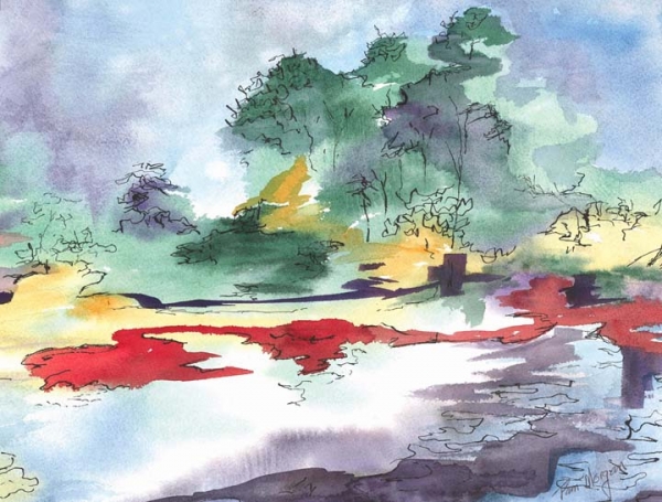 Lakeside by Pamela Morgan