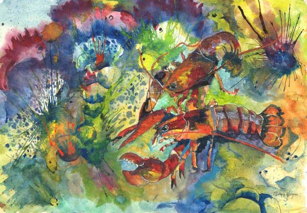 Underwater Garden by Pamela Morgan