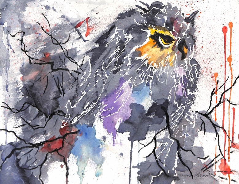 Owl by Pamela Morgan